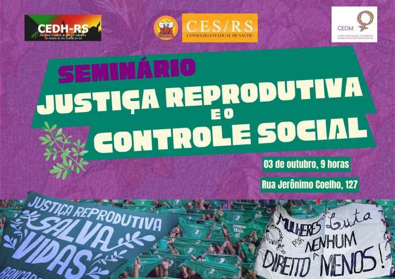 Seminário Justiça Reprodutiva e Controle Social