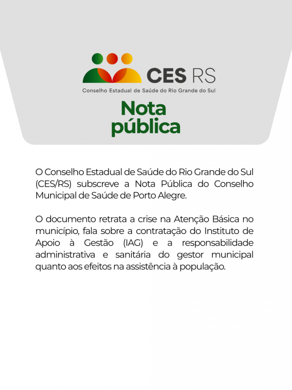 Nota P&uacute;blica